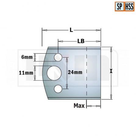 CMT 690.599 Комплект из 2−х бланкет 50x4 sp  