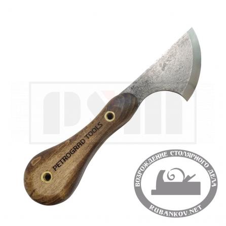 Rubankov М00018204 Нож шорный ПЕТРОГРАДЪ, модель 3, римский тип, двусторонняя заточка