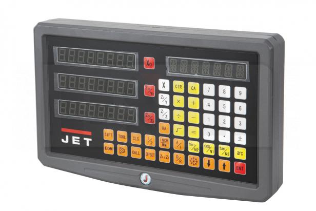 JET SDS6-3V Дисплей цифровой индикации по 3-м осям, 230 Вольт rs-232 -   (51001000)
