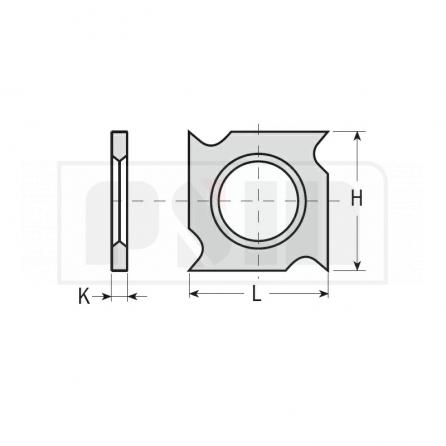 CMT 790.181.00 нож твердосплавный 18x18x2 f1730  