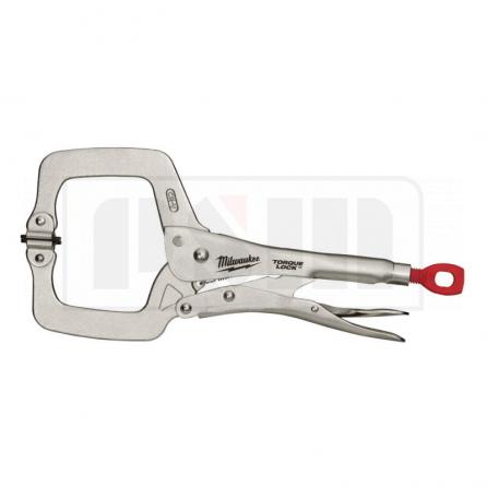 Milwaukee 4932471727 Ручной инструмент  torque lock струбцина тип С с шарнирными губками 11 (280мм)