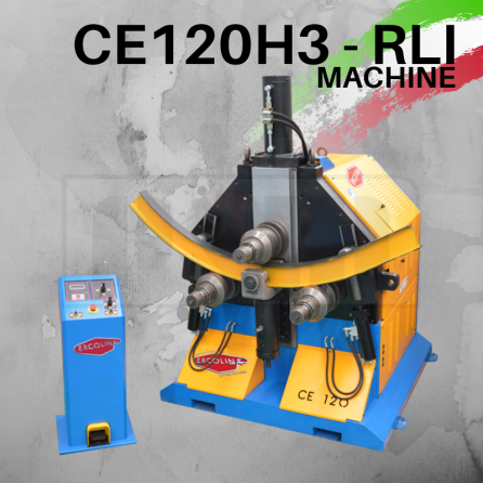  CE120H3-RLI Трехроликовый гибочный станок ce120 с гидравлическим позиционированием ролика