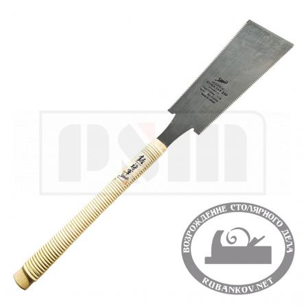 Rubankov M00016317 Пила shogun ryoba premium, rip/cross, 240мм, деревянная рукоять