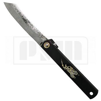 Rubankov M00002425 Нож складной, higonokami kuro, 175/75мм, чёрная рукоять