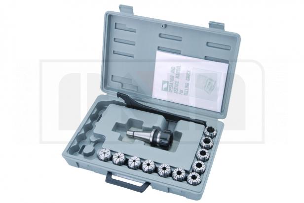 50000105 Оправка шпинделя ISO30/ER32 цанговый патрон + комплект 11 цанг (3-20 мм)