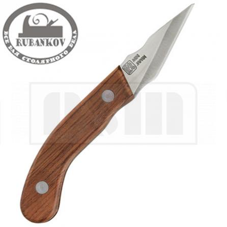 Rubankov M00007334 Нож-косяк японский miki japan, 170мм*23мм*3мм, двустор.заточка, дер.рукоять