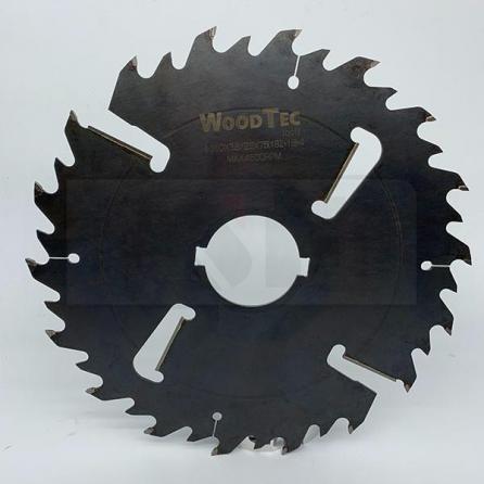 WoodTec 350 х 75 (2KH 14*7) х 3,8/2,5 Z = (18 + 18) + 4 
