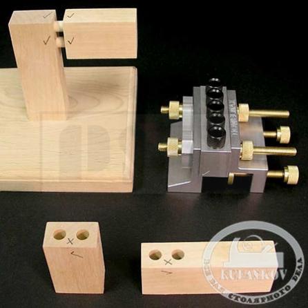 Rubankov М00008871 Насадки для кондуктора dowelmax classic kit, для шкантов d6мм