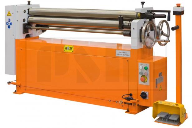 STALEX ESR-1300х2.5 Вальцовочный электромеханический станок  