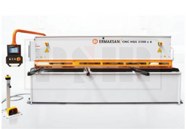 Metal Master ERMAKSAN CNC HGS 3100х6 Гидравлическая гильотина 