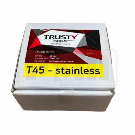 Trusty T45-STAINLESS Гвоздь отделочный 16 тип 45 мм из нержавеющей стали