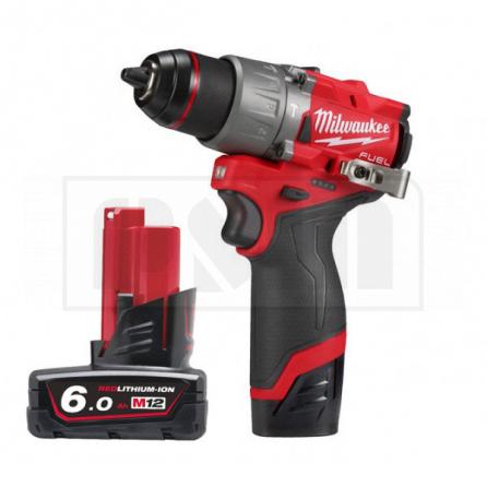 Milwaukee M12 FUEL FPD2-621X Аккумуляторная ударная дрель-шуруповерт  