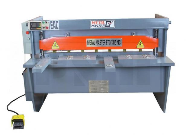 Metal Master ETG 1315 NC Гильотина электромеханическая Metal Master ETG 1315 NC Гильотина электромеханическая