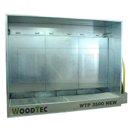 WoodTec WTP 2500 NEW Окрасочная камера   с активным водяным полом