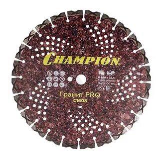Champion С1608 Диск алмазный  гранит pro laser granitek,  - tool