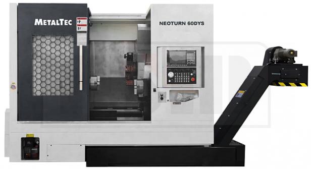 MetalTec NEOTURN 60DYS (FANUC)  neoturn 60dys (fanuc) - Токарный станок ЧПУ с наклонной станиной и противошпинделем