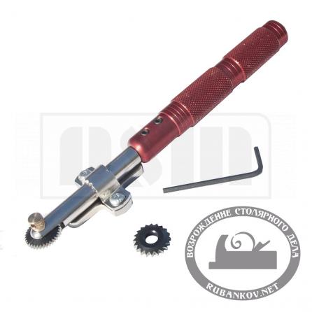 Rubankov M00015737 Резец токарный robert sorby micro spiralling tool (с 2 лезвиями-звёздочкой и рукоятью)