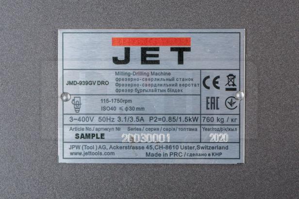 JET JMD-939GV DRO 