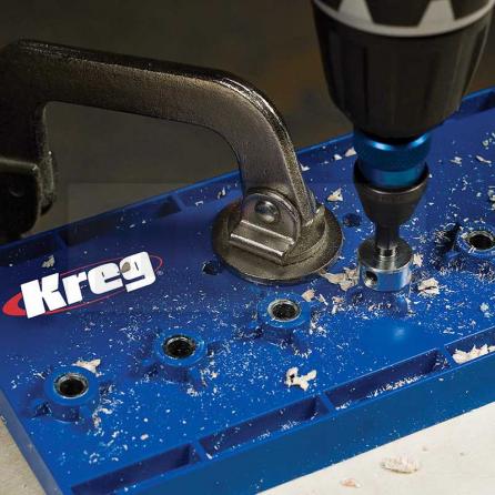 Кондуктор для сверления отверстий для полкодержателей Kreg Shelf Pin Jig KMA3220