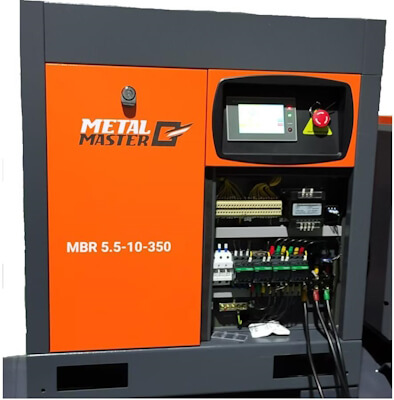 Компрессорная станция 2 в 1 с ременным приводом Metal Master MBR