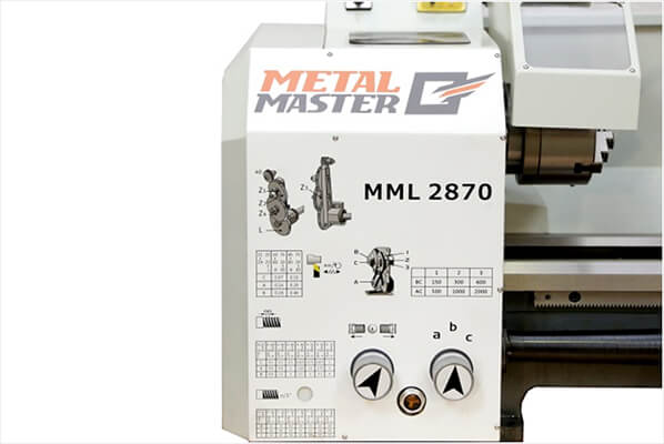 Токарно-винторезный станок Metal Master MML 2870