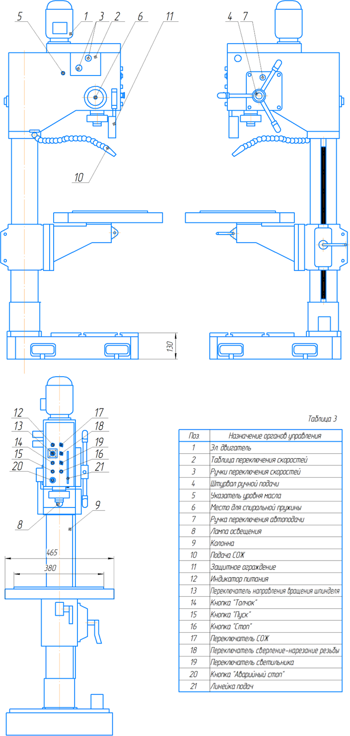 OVTO MD-32 Вертикально-сверлильный резьбонарезной станок OVTO250040 купить