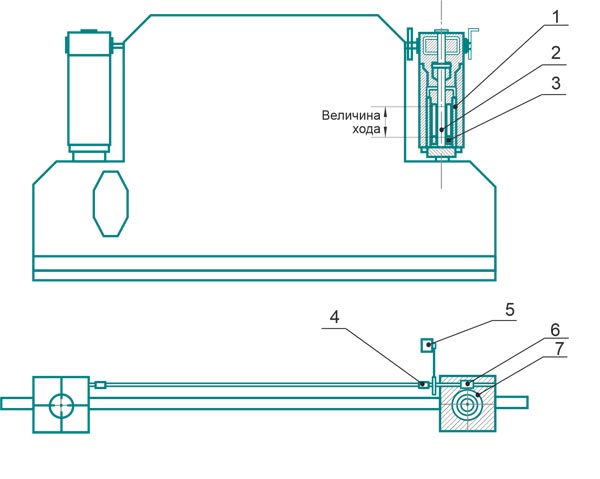 РИС.4.Схема регулировки хода